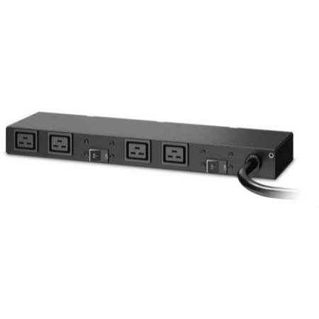 APC Rack Pdu, Basic, 0U/1U, 208V, 30A, (4) C19 AP6031A